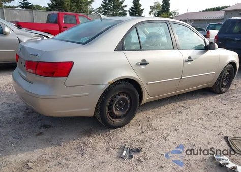 2010 Hyundai Sonata Gls z USA, uszkodzony, nr VIN 5NPET4AC9AH598381